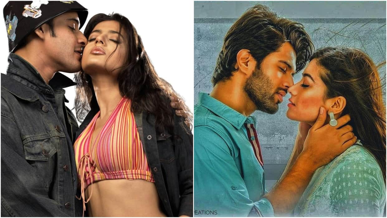 South actors who gave bold kissing scene prabhas mahesh babu Vijay Deverakonda allu arjun kamal haasan