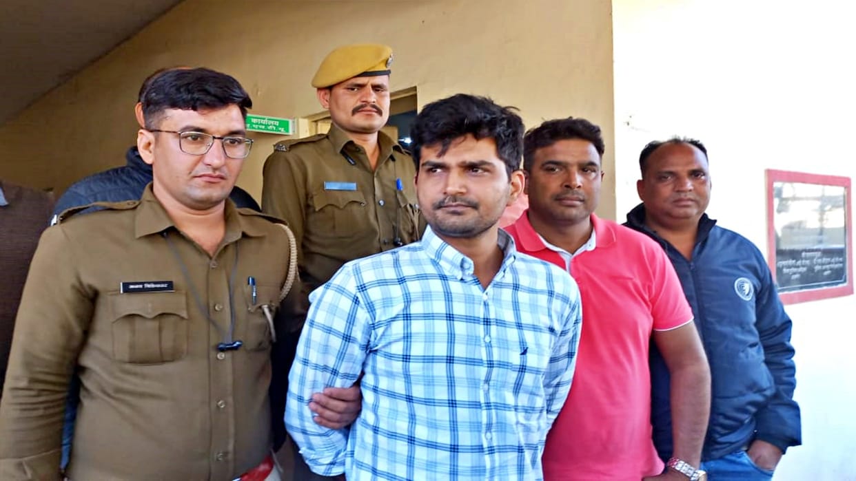 Rajasthan Jaisalmer SP son came under clutches of police misbehaved with SHO after drinking alcohol