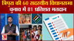Tripura Voter Turnout: त्रिपुरा विधानसभा चुनाव के लिए मतदान खत्म, जानें कितनी फीसदी हुई वोटिंग?