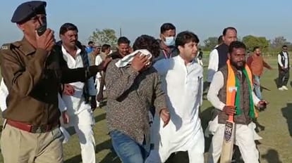 ज्योतिरादित्य सिंधिया की बैटिंग से मंडल उपाध्यक्ष घायल हो गया।