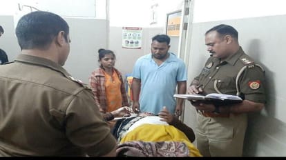 भाभी की छोटी बहन से हुआ प्यार: करना चाहता था शादी, मना करने पर लड़की के मां-बाप को मारी गोली घायलों से पूछताछ करती पुलिस