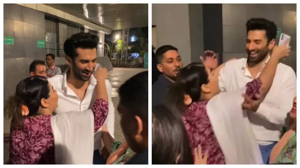Fan tries to forcefully kiss Aditya Roy Kapur at The Night Manager screening netizens slam her for harassment