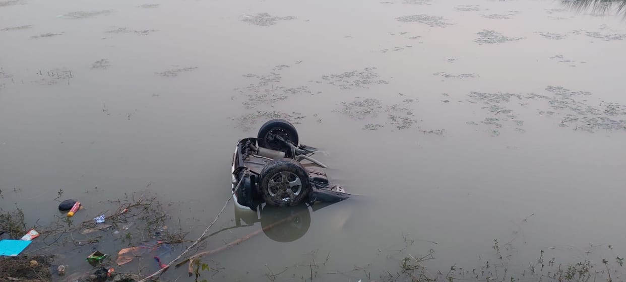 Accident in Bihar : Three youths went to wedding procession from Begusarai died in road accident in Khagaria
