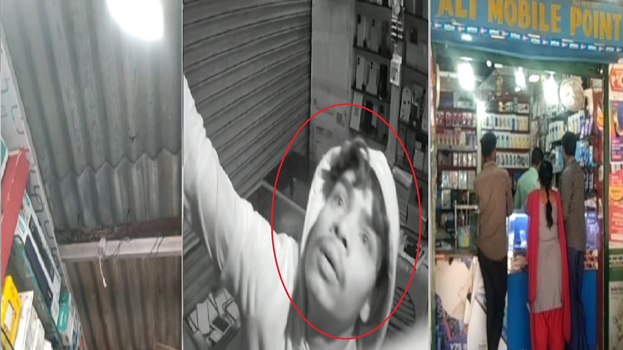 Mobile shop in Balkonagar was stolen for the eighth time