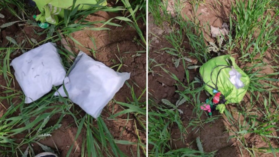 BSF recovered two packets of narcotic item suspected to be Heroin in Amritsar