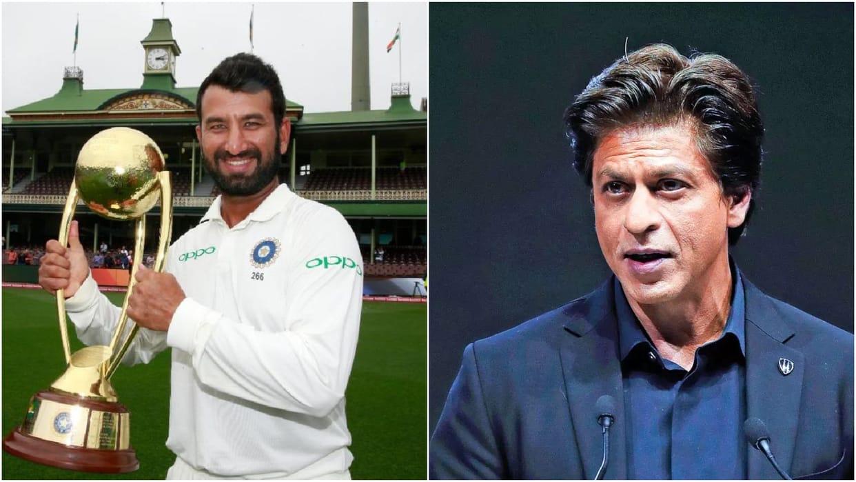 IND VS AUS Test Cheteshwar Pujara career could have ended in 2009 Shahrukh Khan helped like this