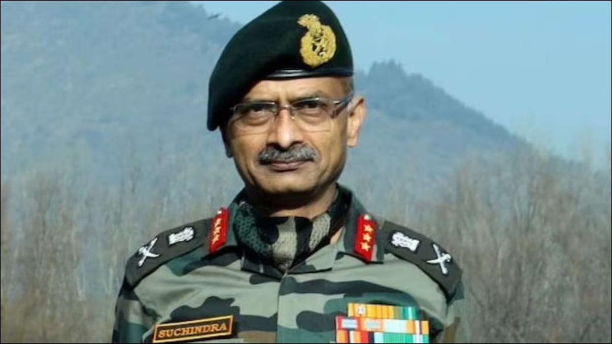 Lt Gen MV Suchindra Kumar appointed new Vice Chief of Indian Army