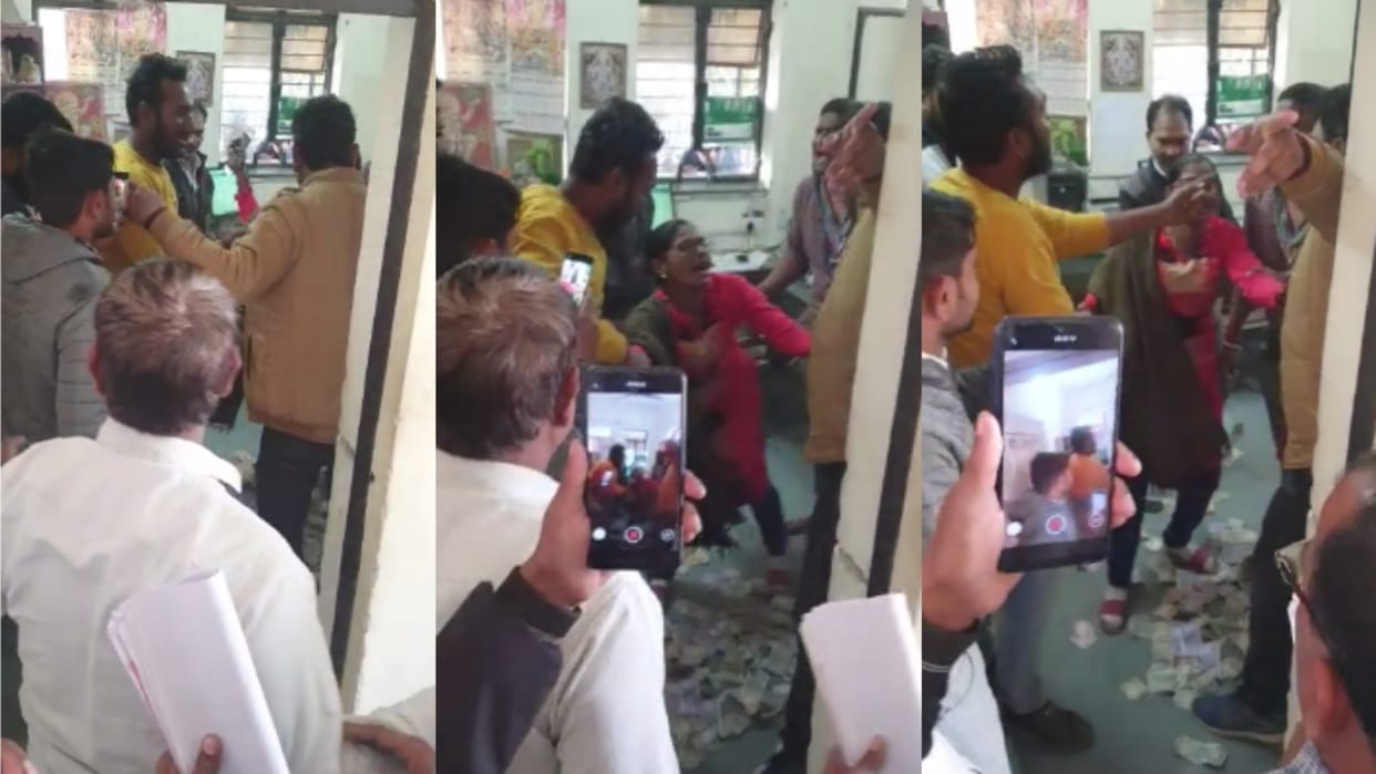 Electric dep employe beaten mother and her son