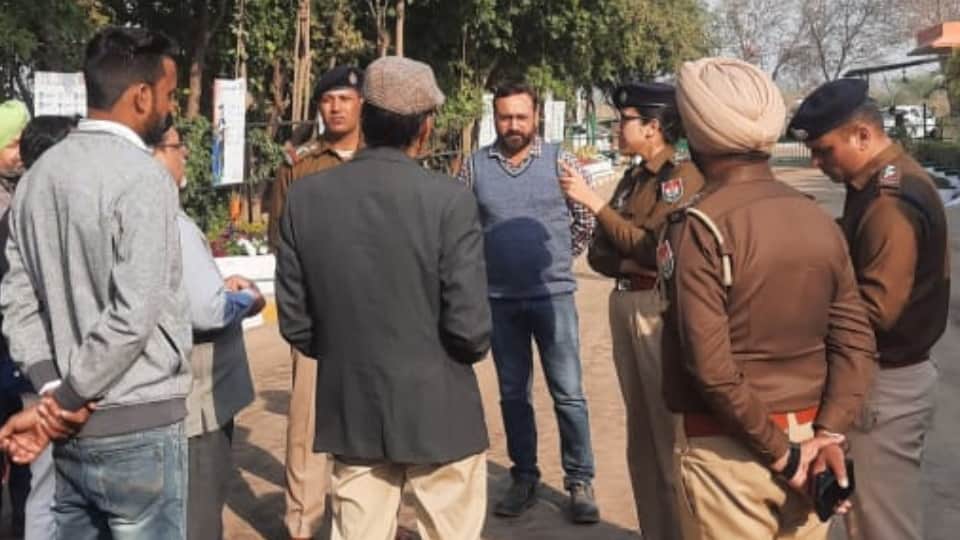 Mohali: Bullets fired from training center of ITBP Bhanu hit plant in Derabassi
