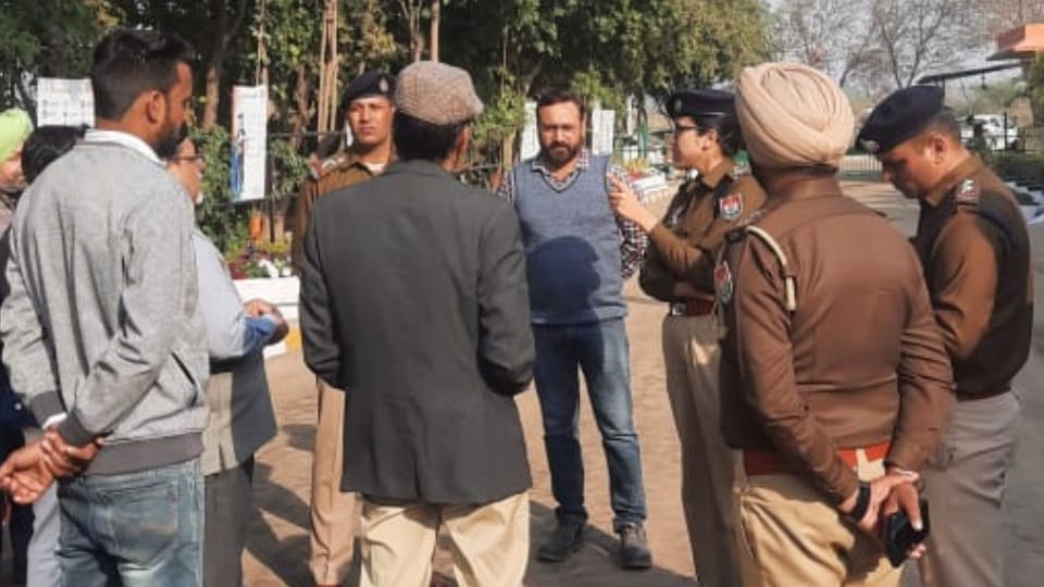 Mohali: Bullets fired from training center of ITBP Bhanu hit plant in Derabassi