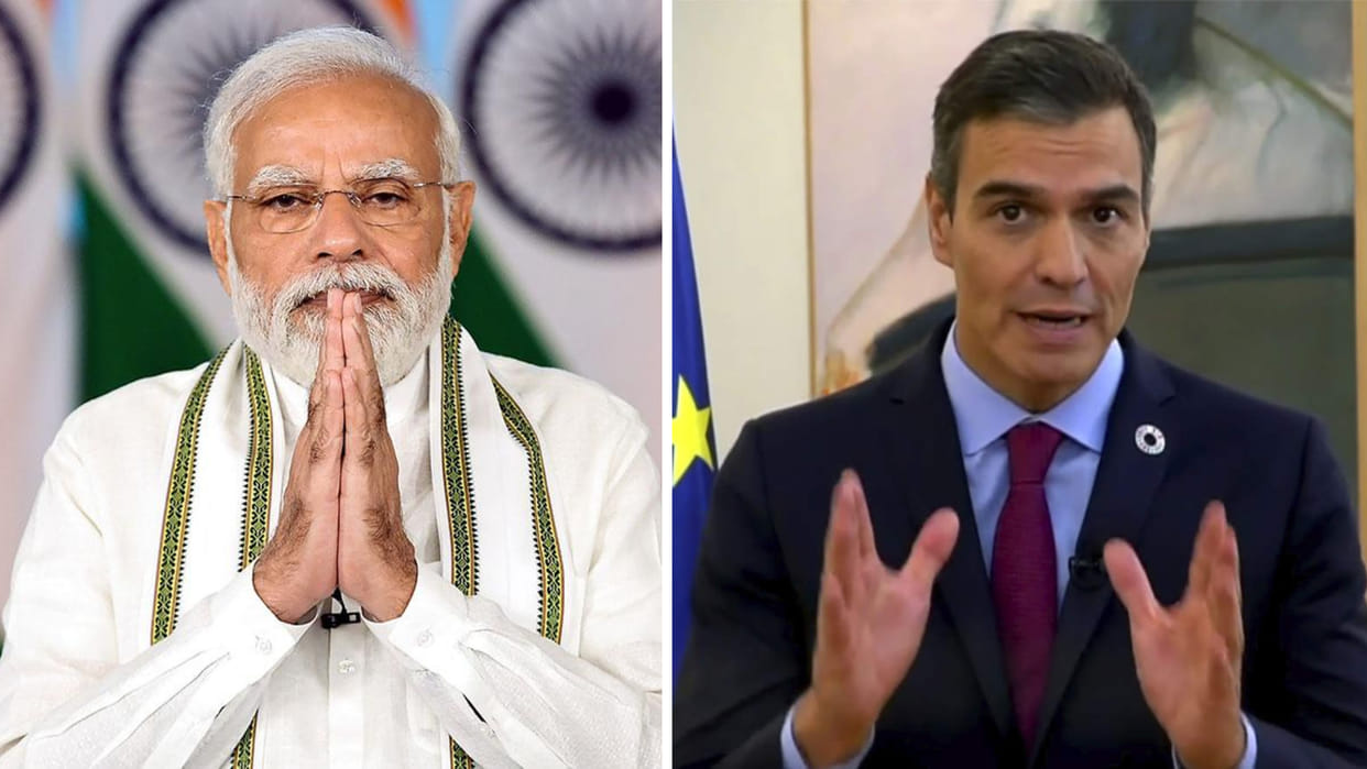 PM Modi discusses bilateral relations with Spanish counterpart