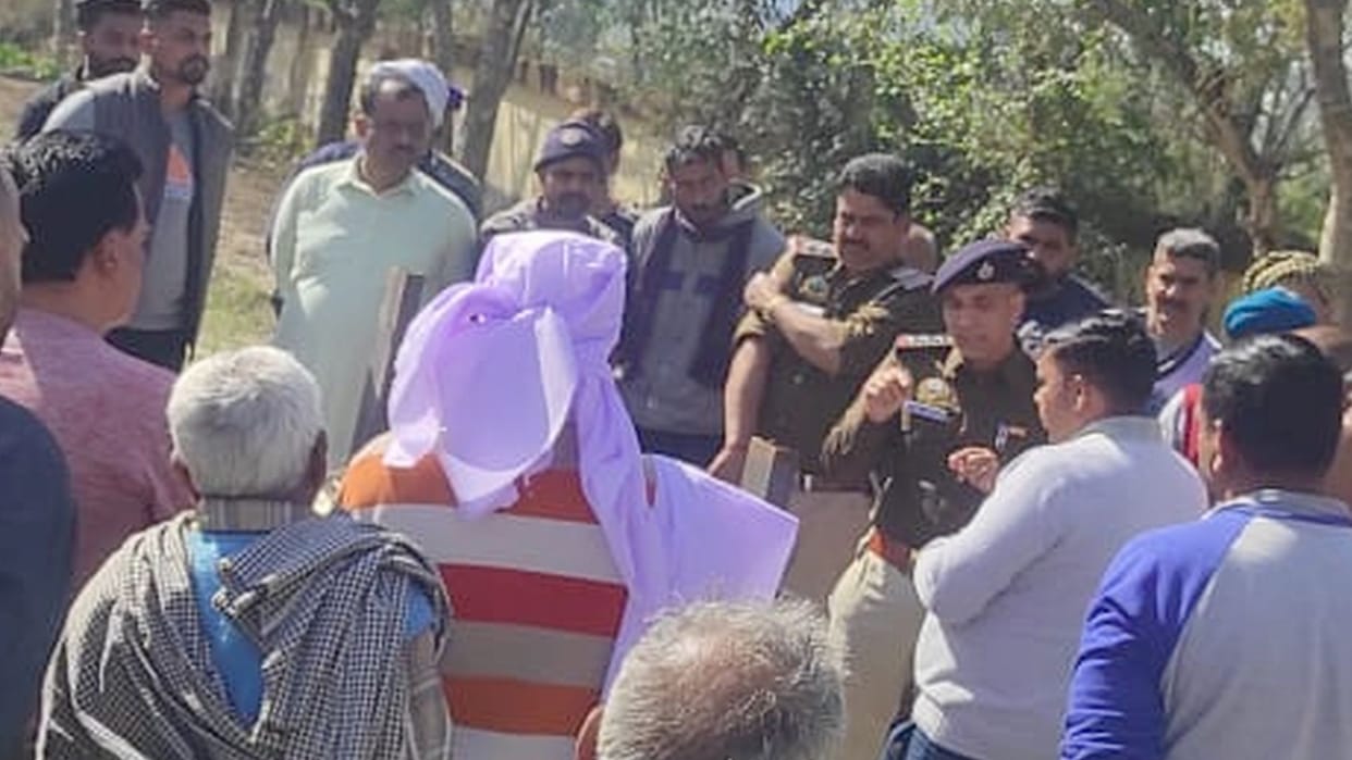 himachal una news: Murder in Haroli Una Police reached cremation spot