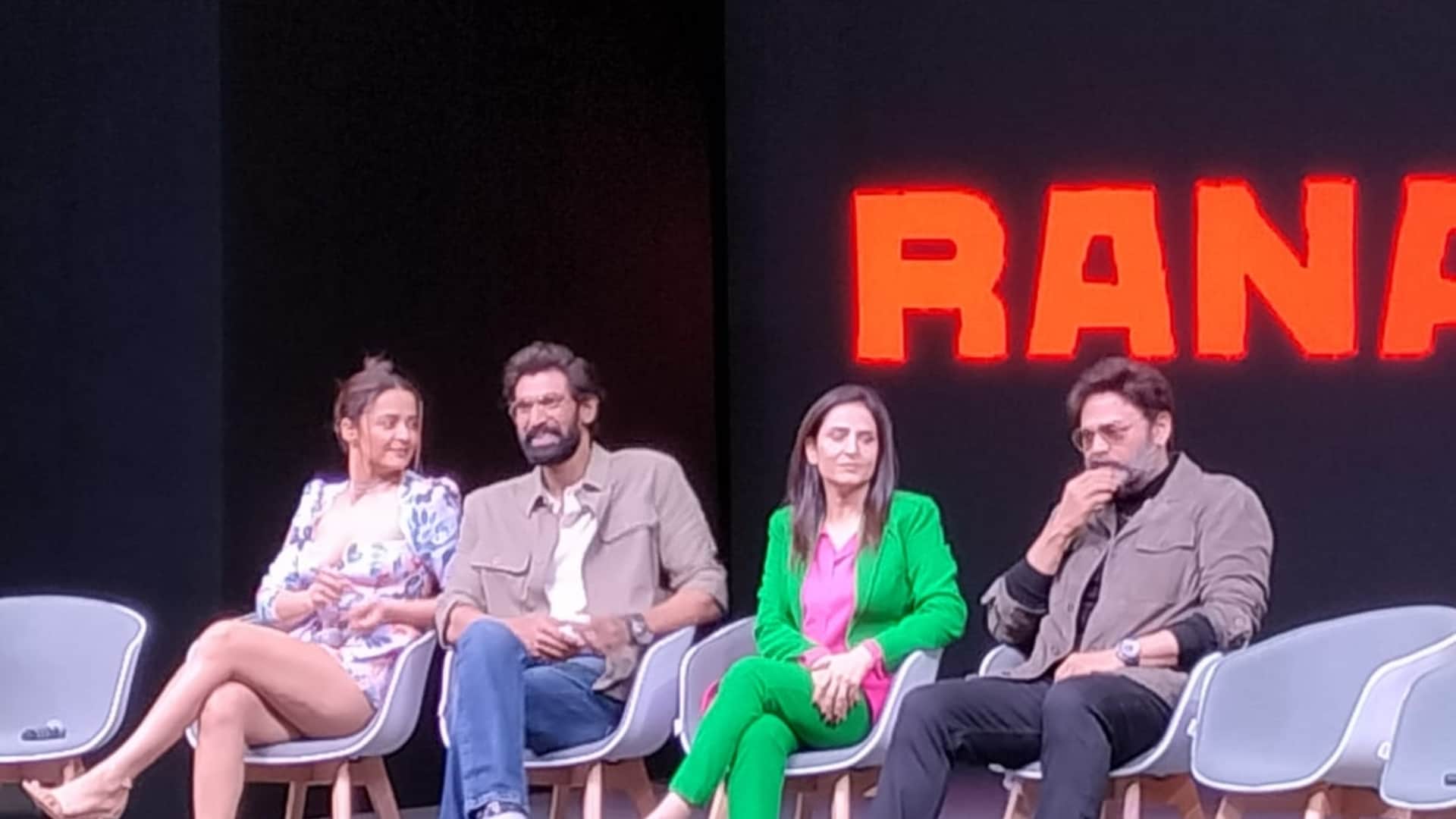 Netflix bilingual web series Rama Naidu to release on march 10 Hindi trailer launched in mumbai