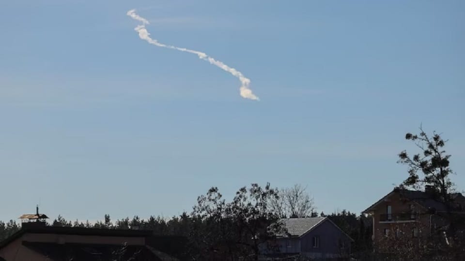 Six Russian balloons shot down over Ukraine Kyiv, air alerts sounded