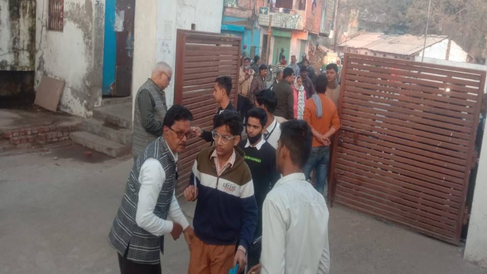 up board exam candidates were given admission in center After searching in Agra