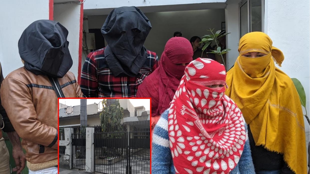 High profile sex racket busted in ghaziabad Five arrested including three women