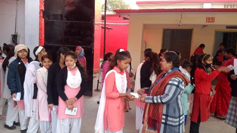 UP Board Exam begins Bareilly division students got entry after search in examination centres