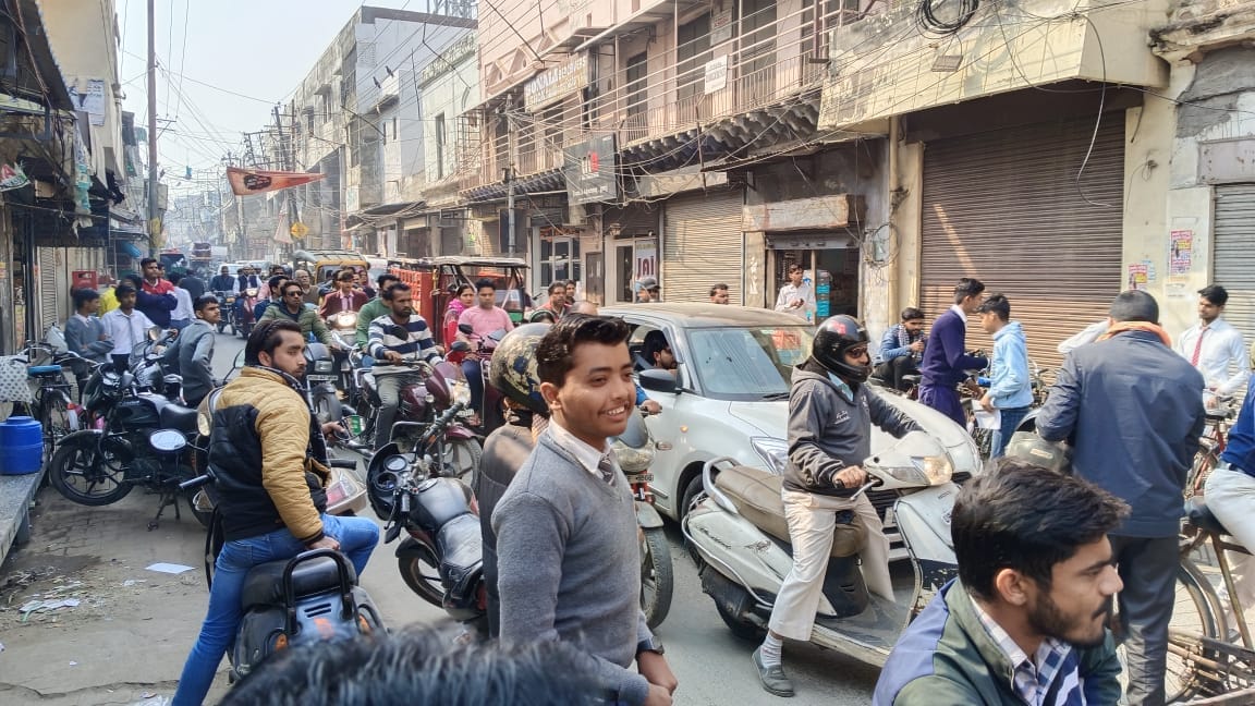 UP Board Exams:  students showed enthusiasm on the first day of the exam