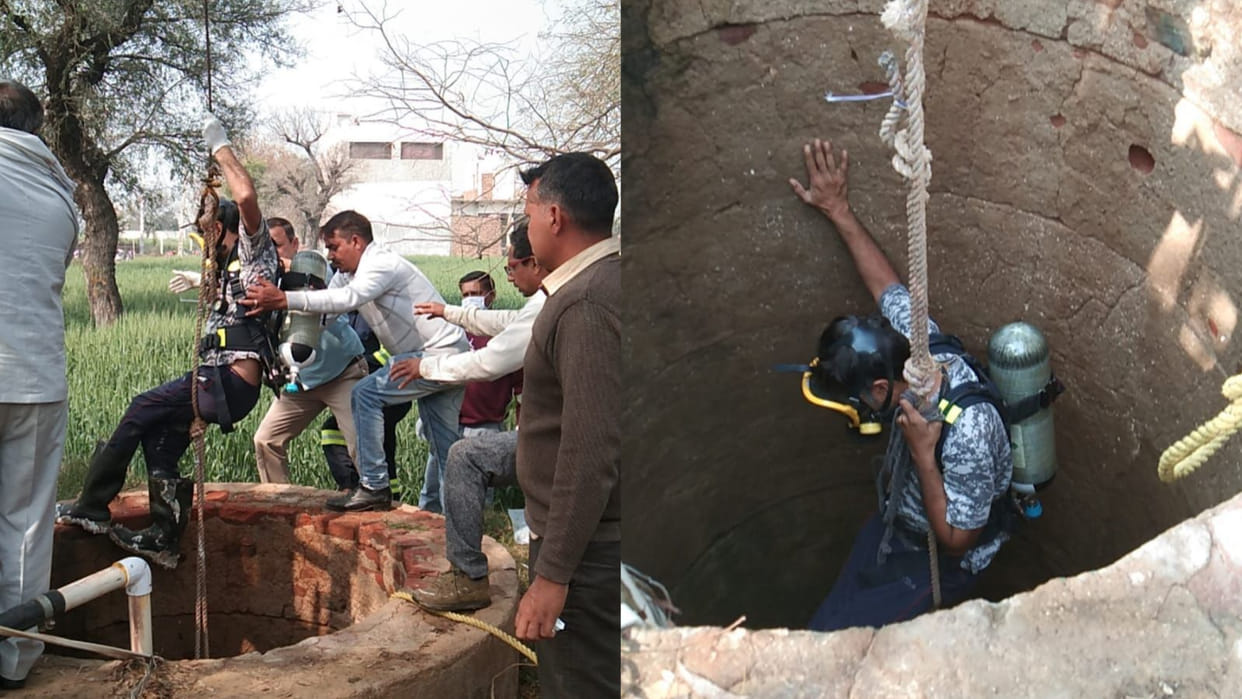 Dead body of missing person found in well in Mahendergarh