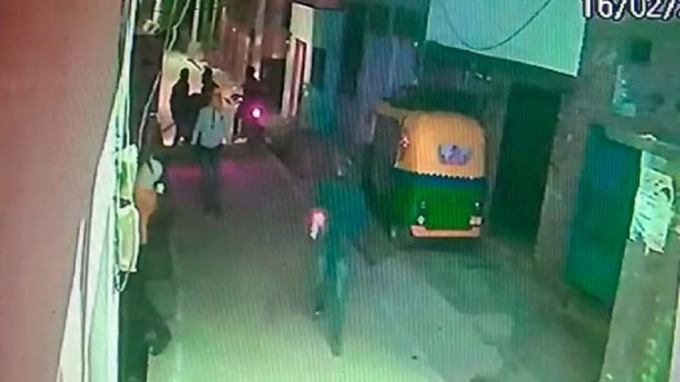 Panic spread by firing outside the house in property dispute in bareilly