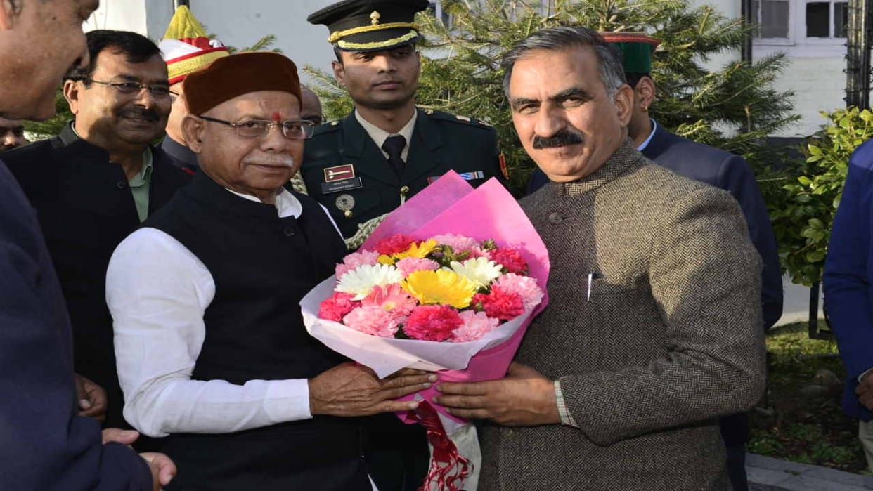 Himachal's new Governor Shiv Pratap Shukla reached Shimla, will take oath on Saturday