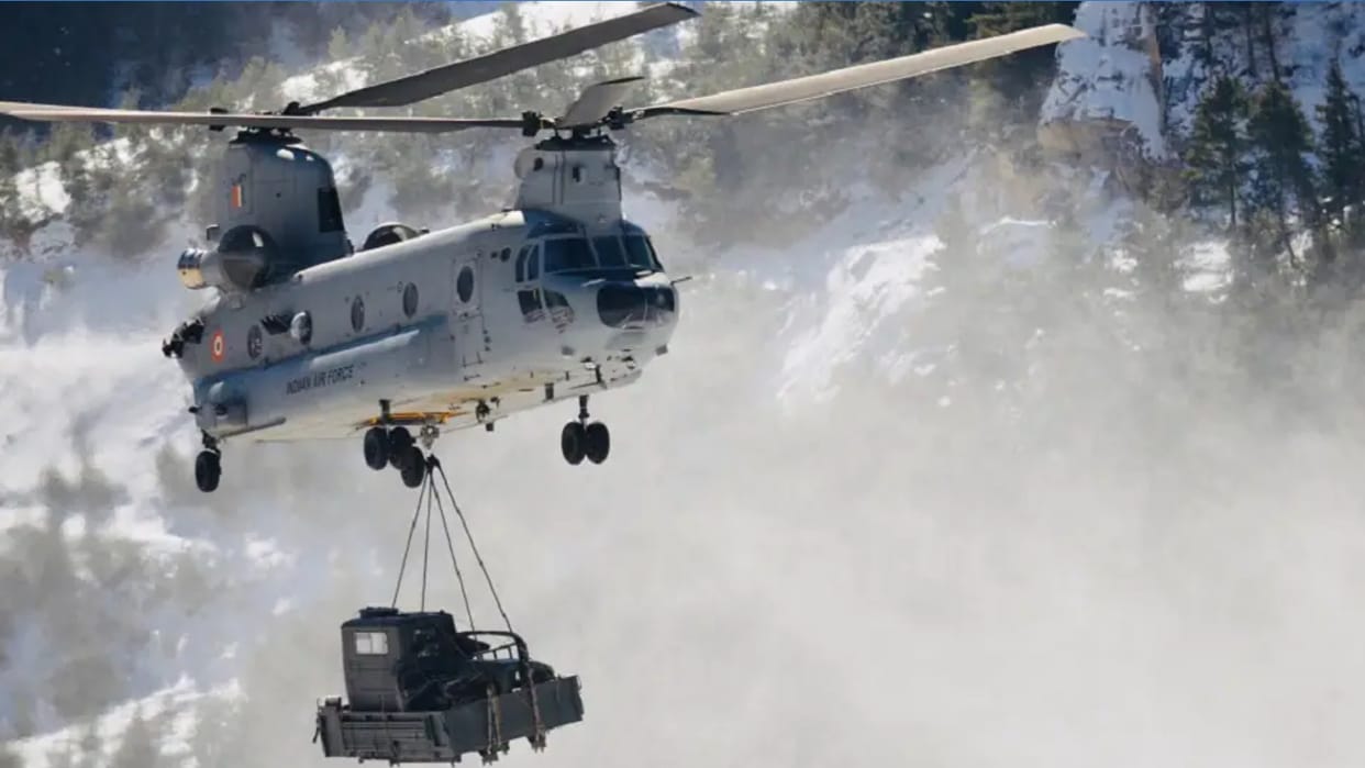 IAF eastern command induct heavy machinery in arunachal pradesh big help for bro gref amid india china tension