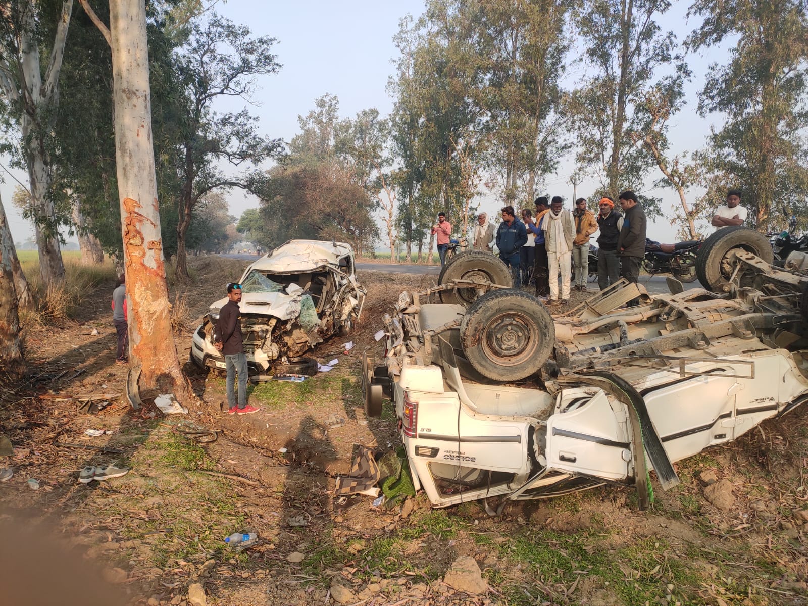 Banda Accident, Speeding killed five friends, The survivors said there was darkness in front of the eyes