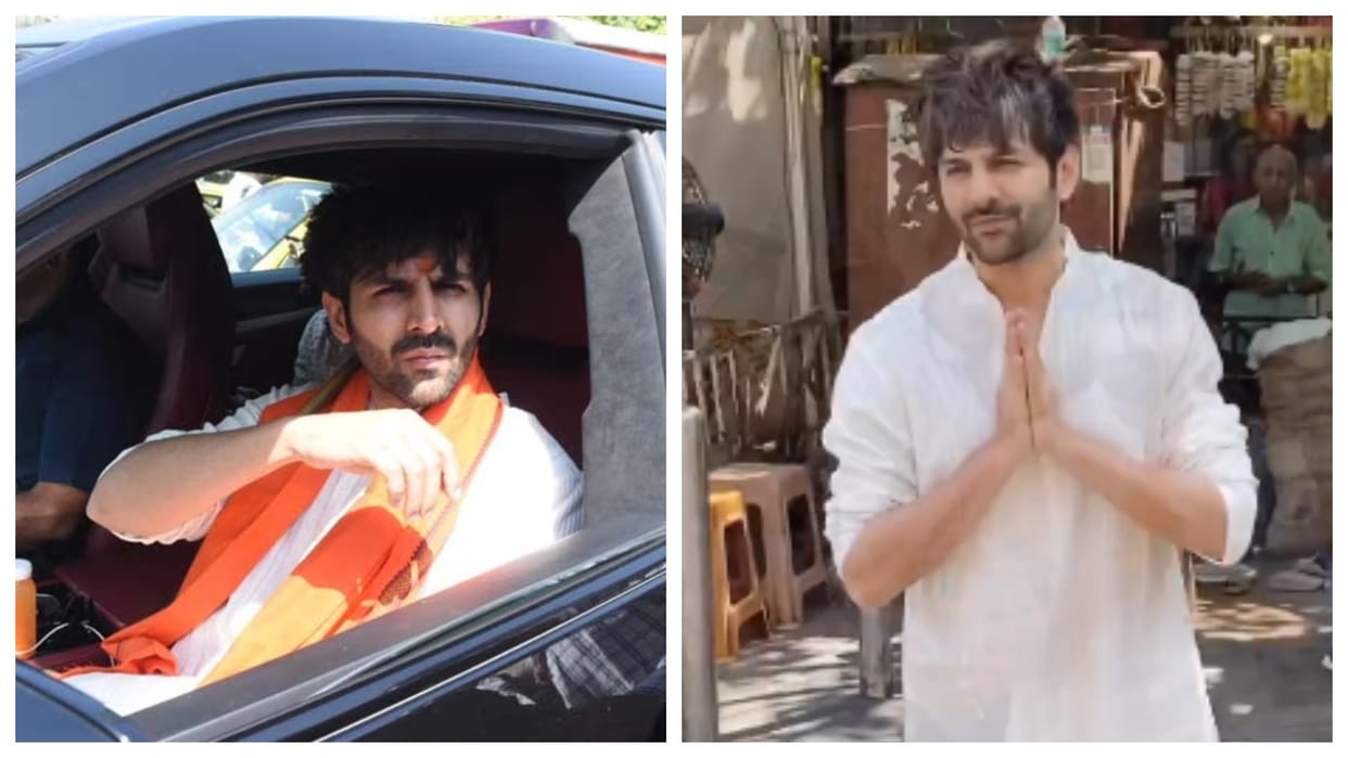 Kartik Aaryan Gets Challan From Mumbai Police For Flouting Traffic Rules as he visits siddhivinayak temple