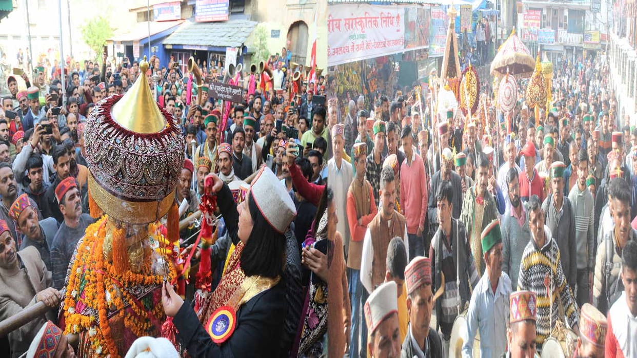 Mandi Shivratri Festival: badi jaleb will come out from Madharai Temple to Paddal Maidan