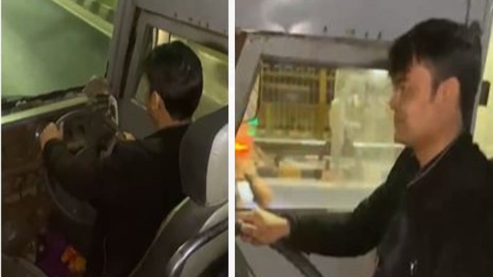 Passenger had to drive roadways bus from Agra to Mathura surprised to know the reason