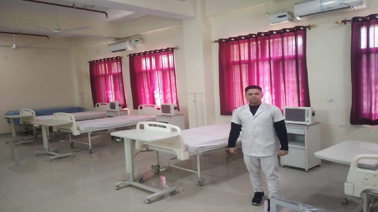 Meerut: See the condition of burn unit built in LLRM Medical College for three crore rupees
