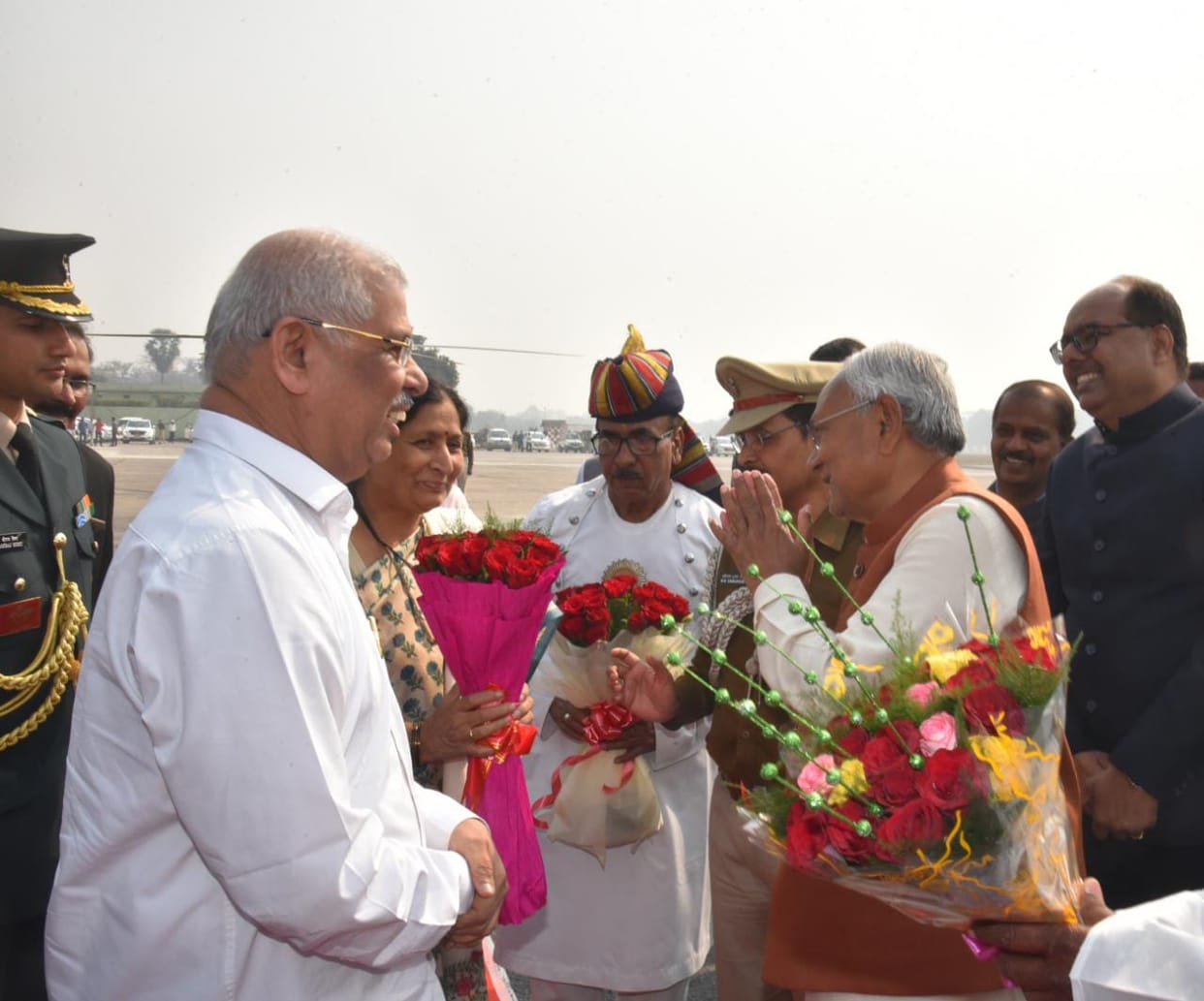 Rajendra Vishwanath Arlekar taken oath as 41st Governor of Bihar, CM Nitish kumar was present