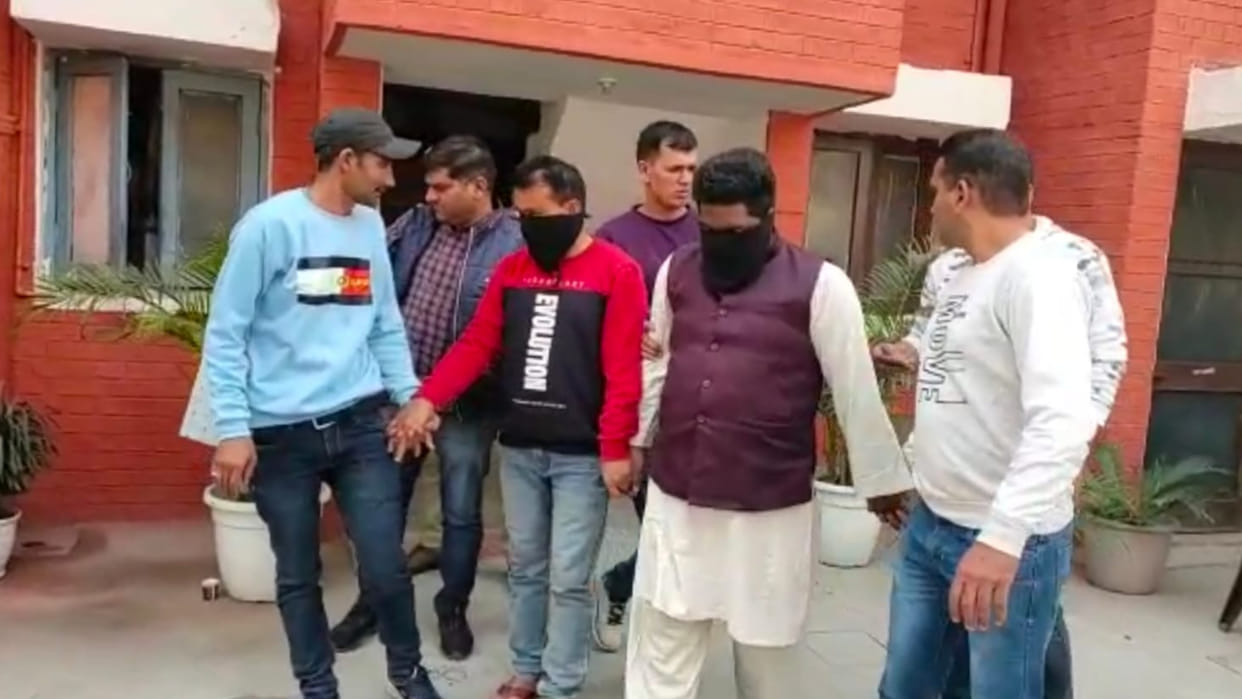 Police arrested two accused with fake notes in Yamunanagar