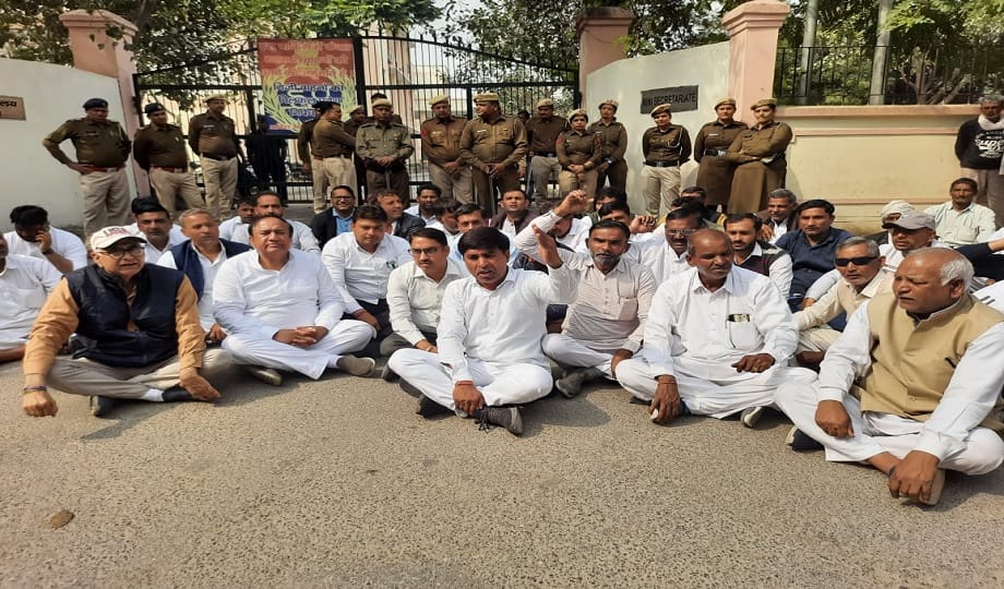 Sarpanchs opposed meeting of District Leprosy Prevention Committee in Sonipat