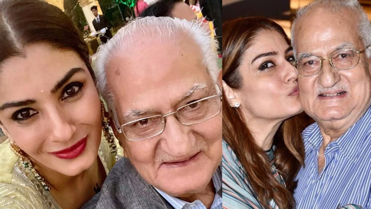 Raveena Tandon Share A Video On Instagram On her Father Birth Anniversary Actress Said Miss You Papa