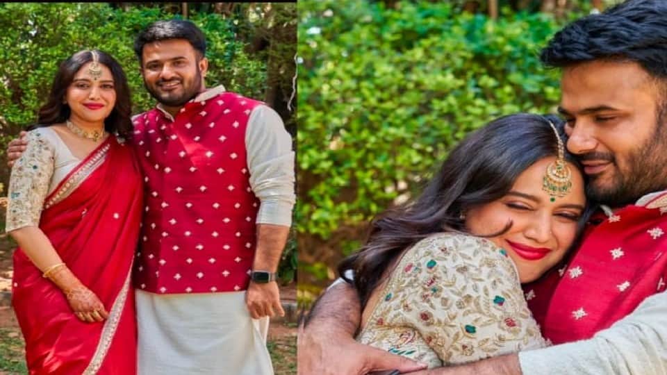 Swara Bhaskar married fahad ahmad actress seen in south indian look