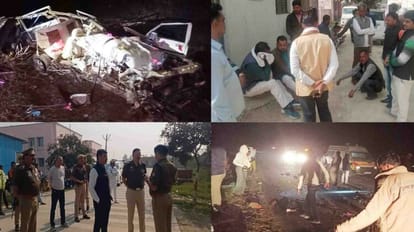 चीत्कार से कांपा गांव: पलक झपकते ही मातम में बदली शादी की खुशियां, दूल्हे और उसके पिता समेत 5 की दर्दनाक मौत हरदोई में बड़ा सड़क हादसा