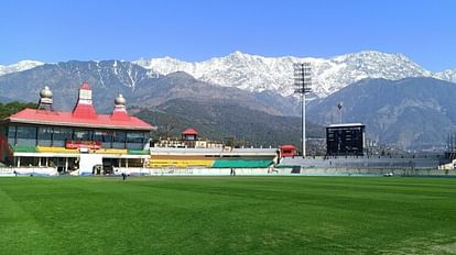 hpca dharamsala cricket stadium outfield will be determined during cricket match