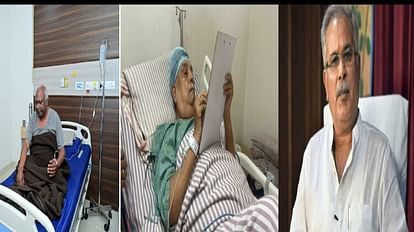 छत्तीसगढ़: चिंतामणि महाराज की बिगड़ी तबीयत, हाल-चाल लेने अस्पताल पहुंचे सीएम भूपेश बघेल चिंतामणि महाराज,विद्यारतन भसीन, मुख्यमंत्री भूपेश बघेल