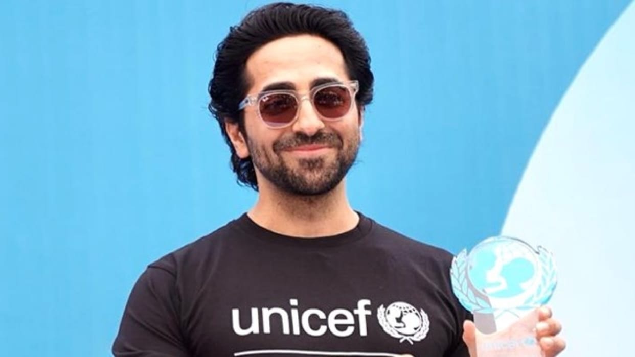 Ayushmann Khurrana Become National ambassador Of Unicef India of Raising Strong Voice for Children