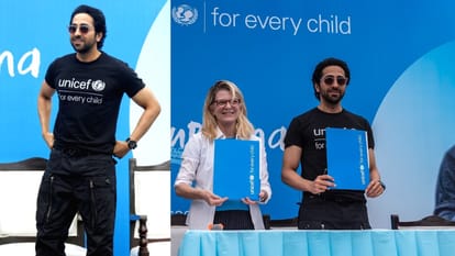 Ayushmann Khurrana Become National ambassador Of Unicef India of Raising Strong Voice for Children