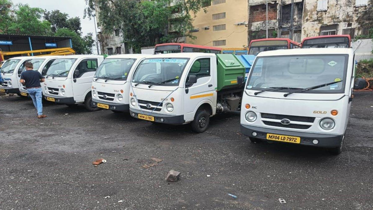 Bhopal Municipal Corporation bought 60 CNG garbage vans, now one crore rupees will be saved in fuel every year