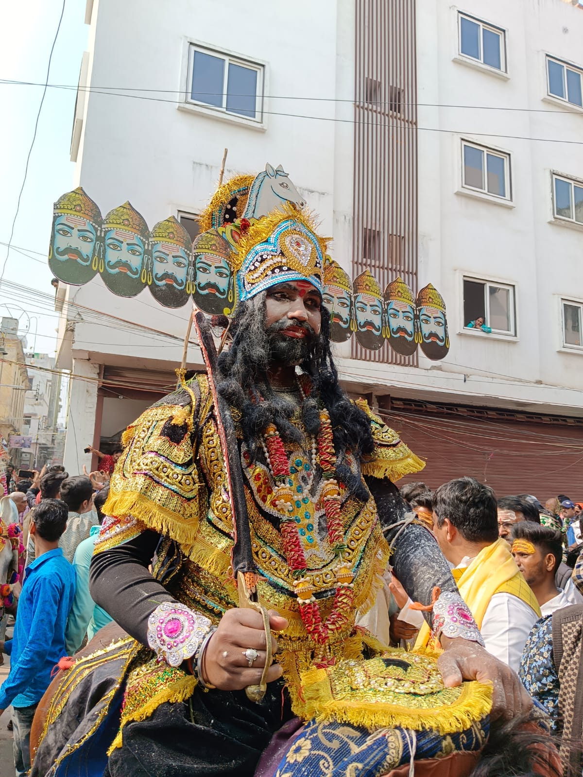 Shiv Baraat in pictures: Baratis came out with garlands of Narmunds around their necks