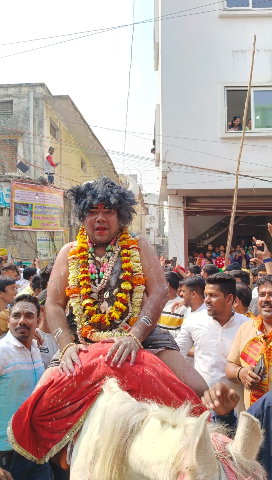 Shiv Baraat in pictures: Baratis came out with garlands of Narmunds around their necks