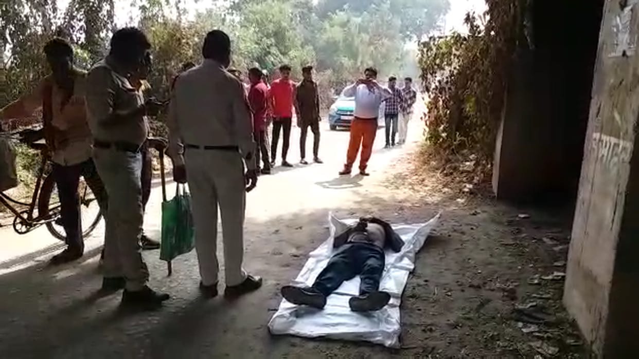 young man dead body found under arpa river bridge in bilaspur