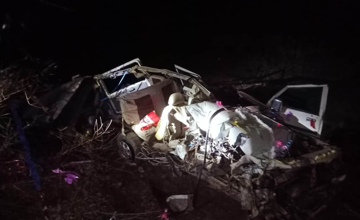 Five died in Hardoi road accident, the driver had drunk alcohol