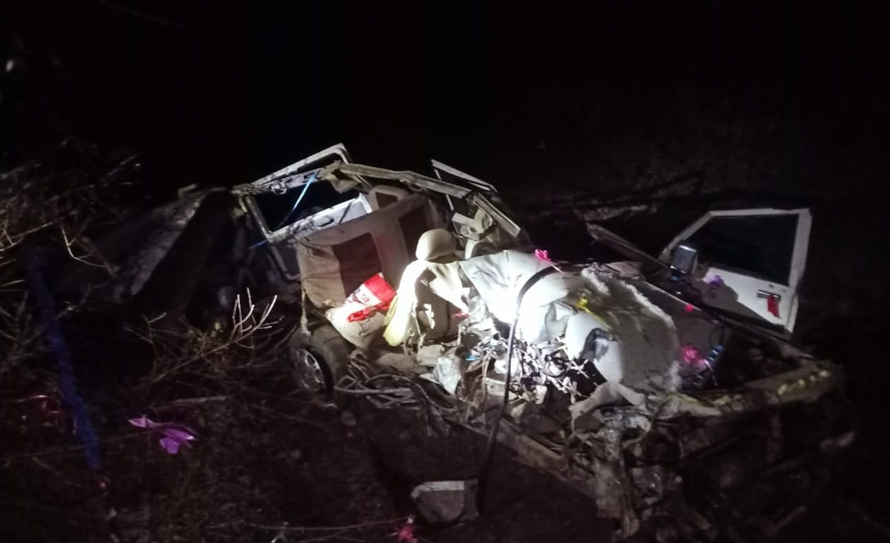 Five died in Hardoi road accident, the driver had drunk alcohol