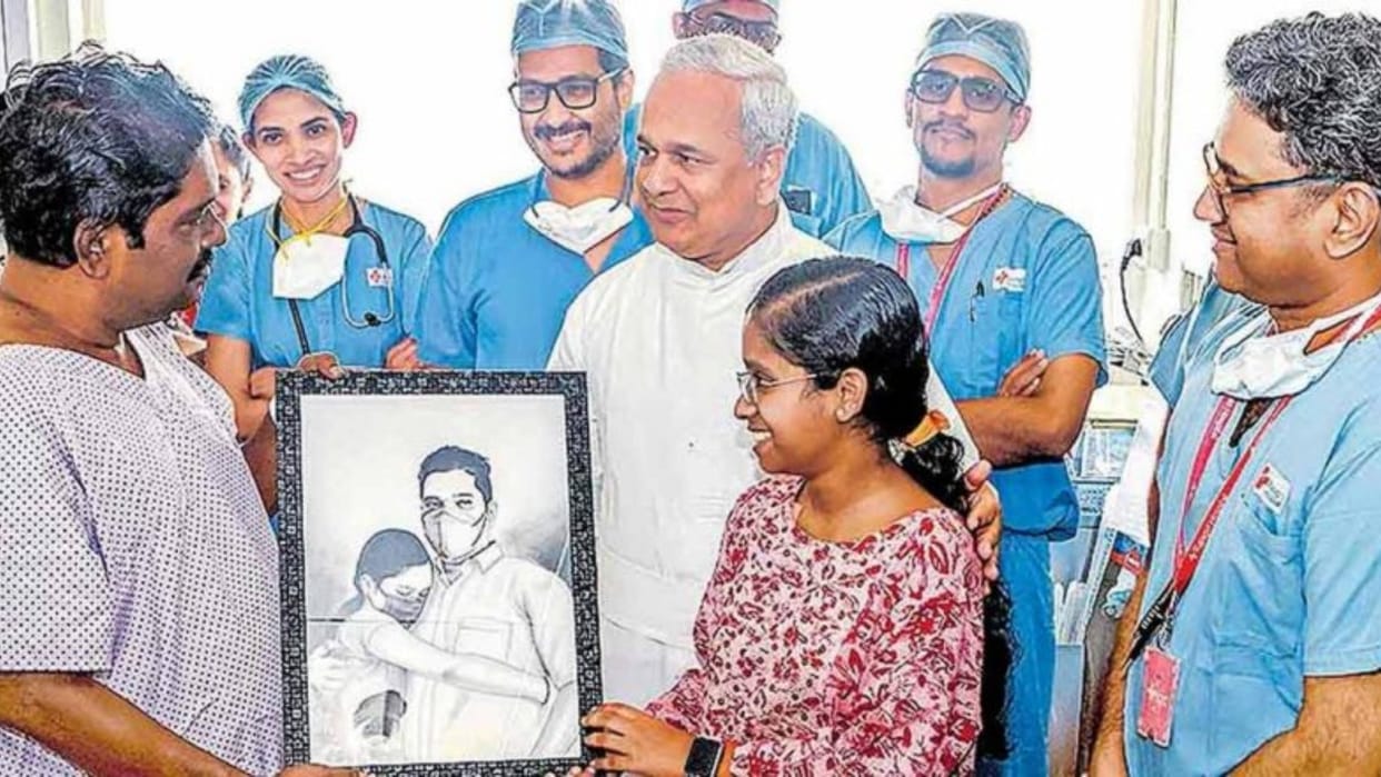 kerala minor daughter donate liver to her father after high court gave permission