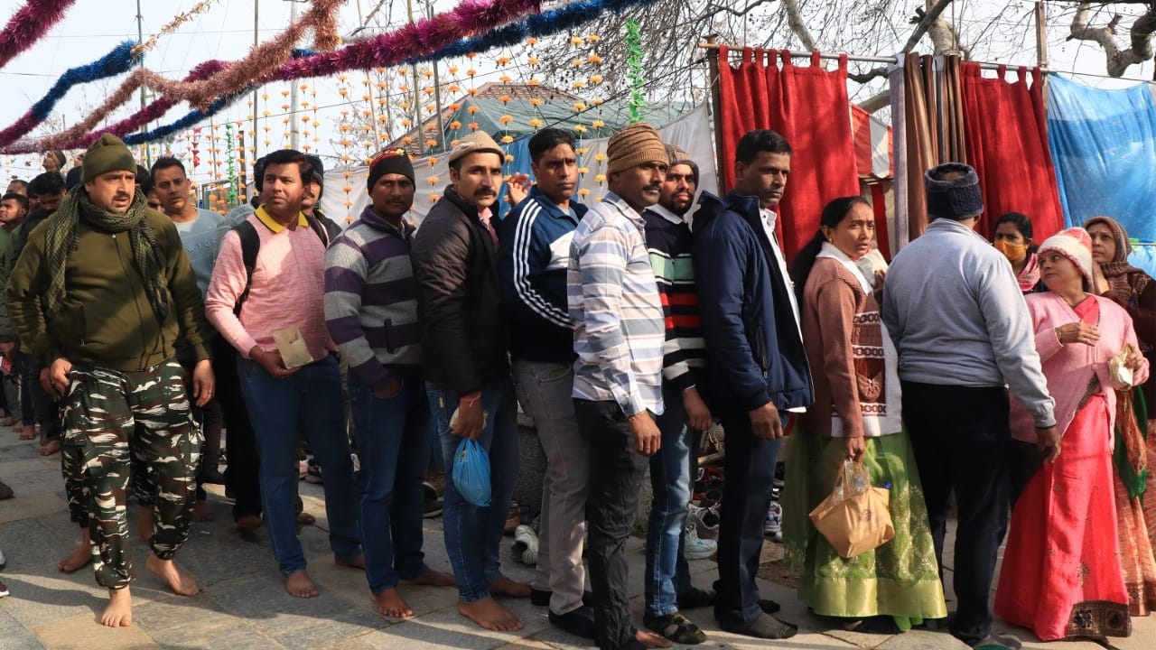 Kashmiri Pandits celebrated Herrath in Shankaracharya temple