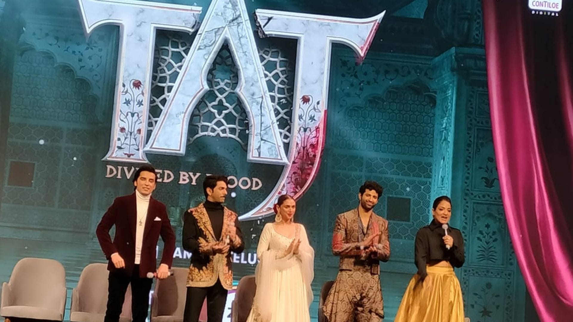 Taj Divided By Blood Trailer Launch naseeruddin shah dharmendra aditi rao hydari zee 5 web series